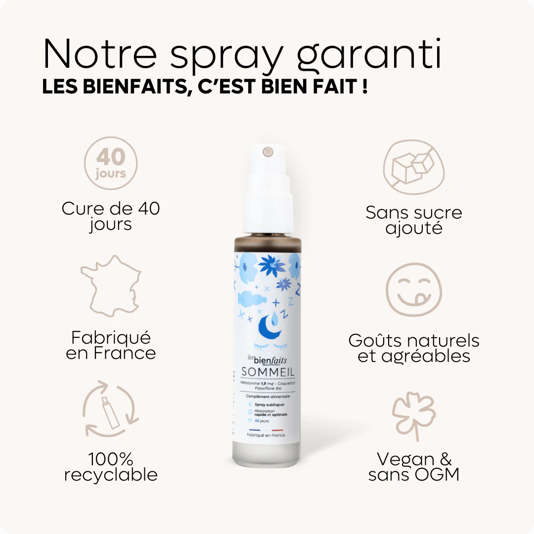 Spray sommeil Les Bienfaits