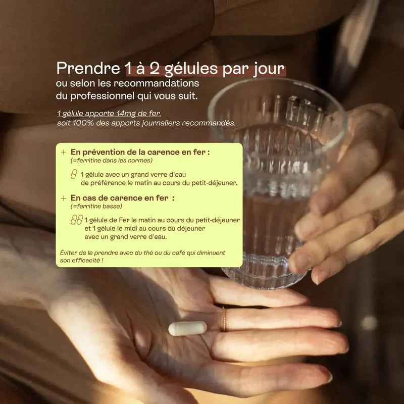 Fer Bisglycinate - Conseils d'utilisation