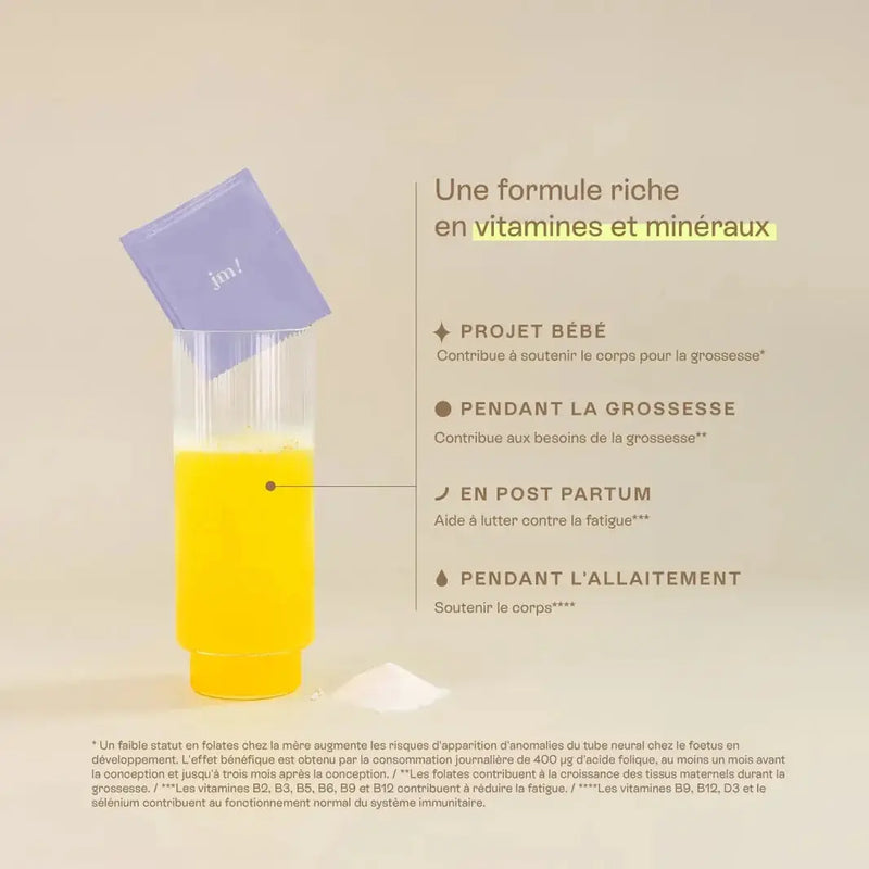 Multivitamines grossesse | Bump powder - Conseils d'utilisation