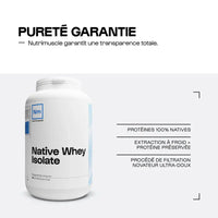 Native Whey Isolate nature Nutrimuscle