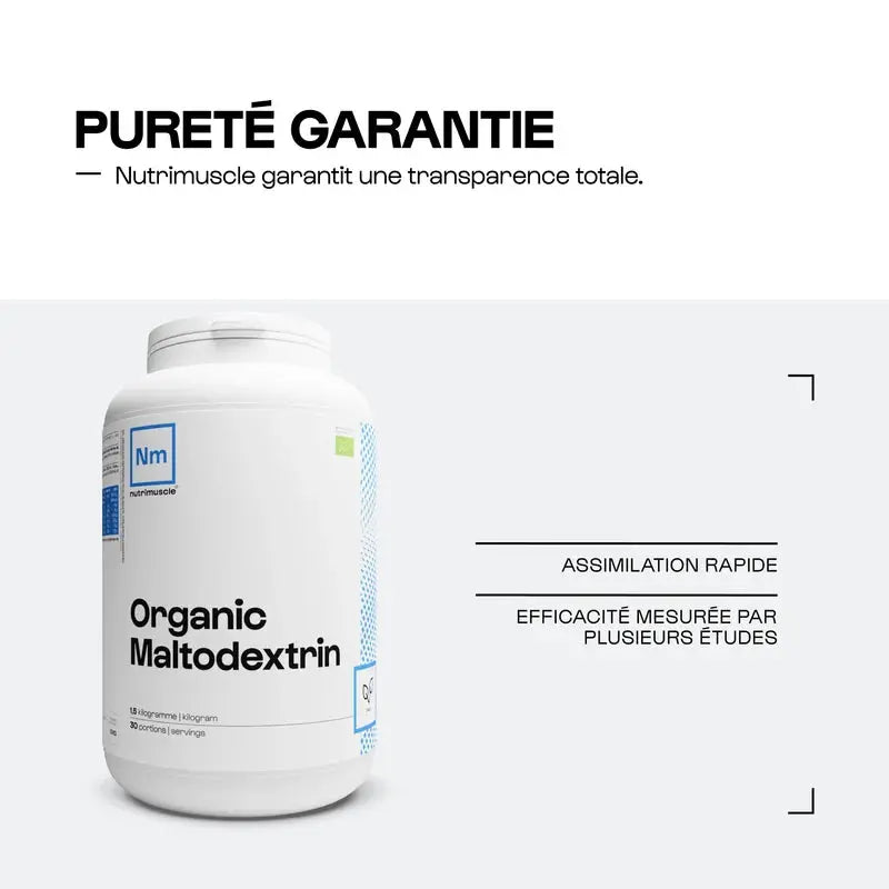 Maltodextrine biologique Compleo Nutrition