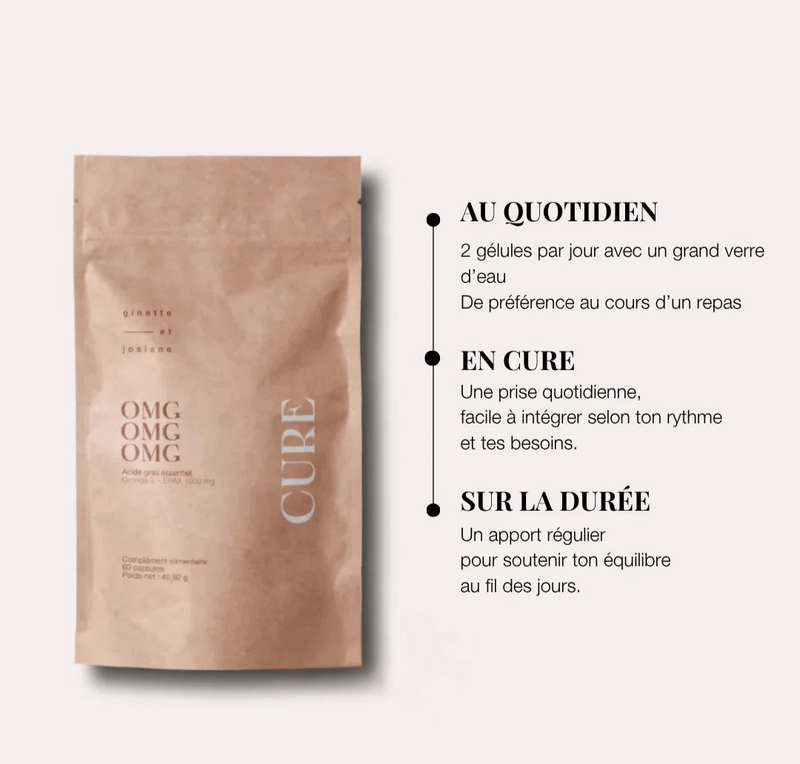 Omega 3 EPA / DHA - OMG OMG OMG - Conseils d'utilisation