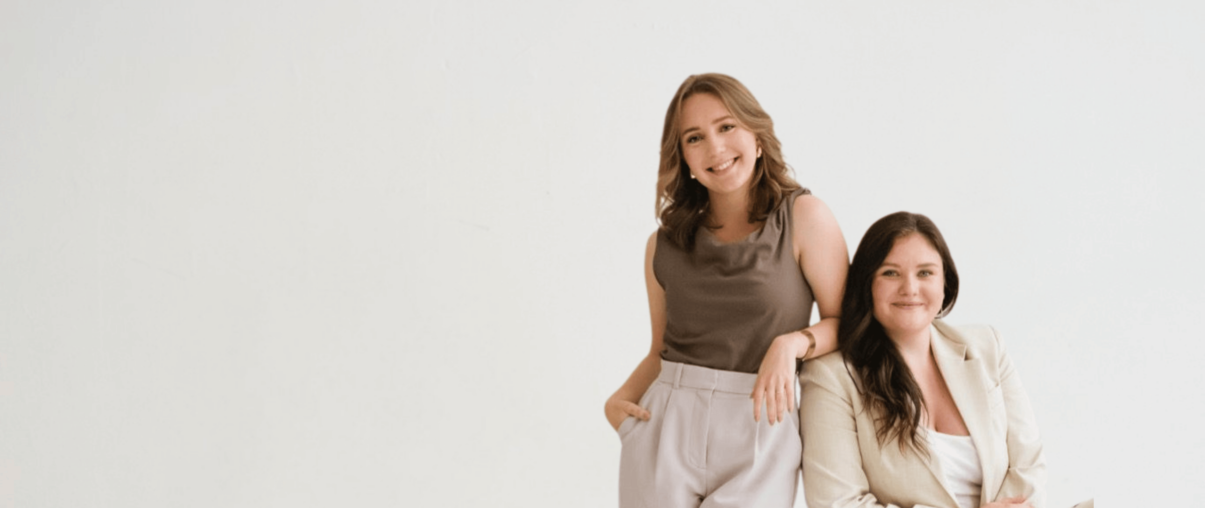 Fondatrices de Compleo Nutrition Emma MEGEVAND et Perrine VOINOT