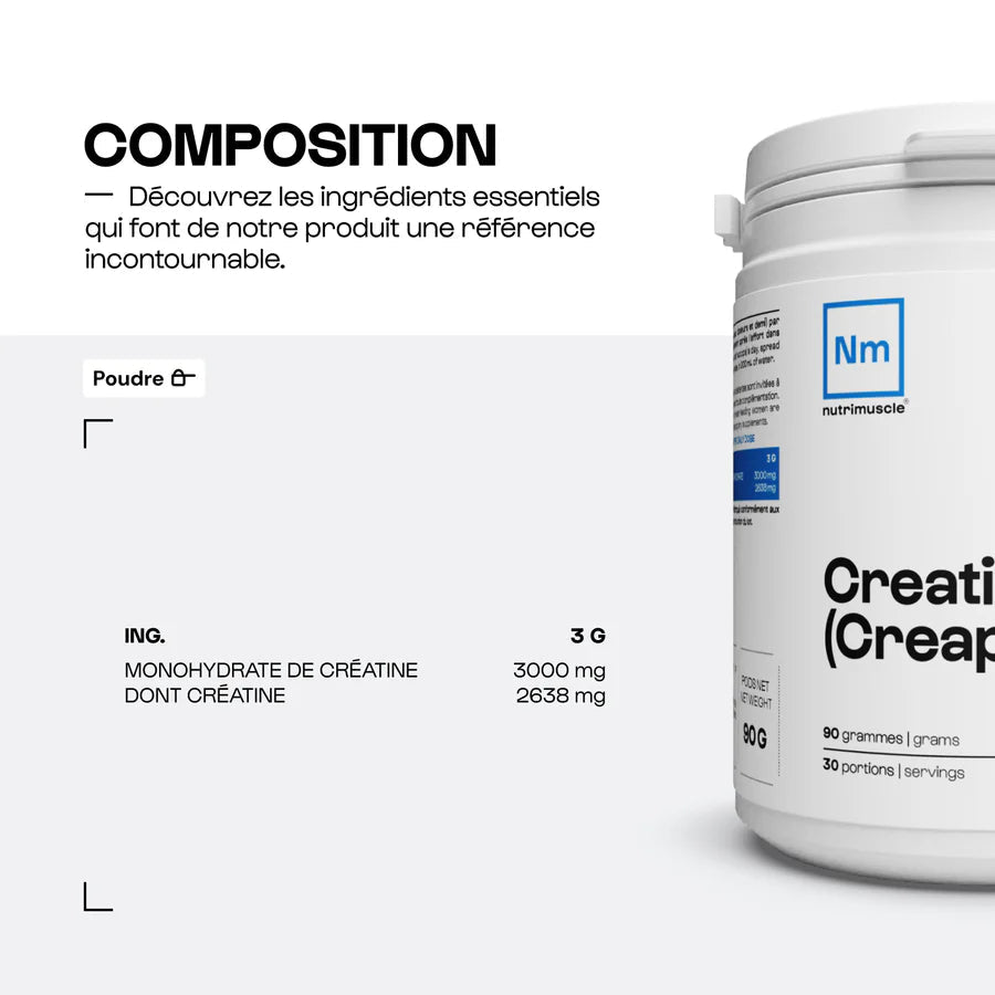 Créatine (créapure®) Nutrimuscle