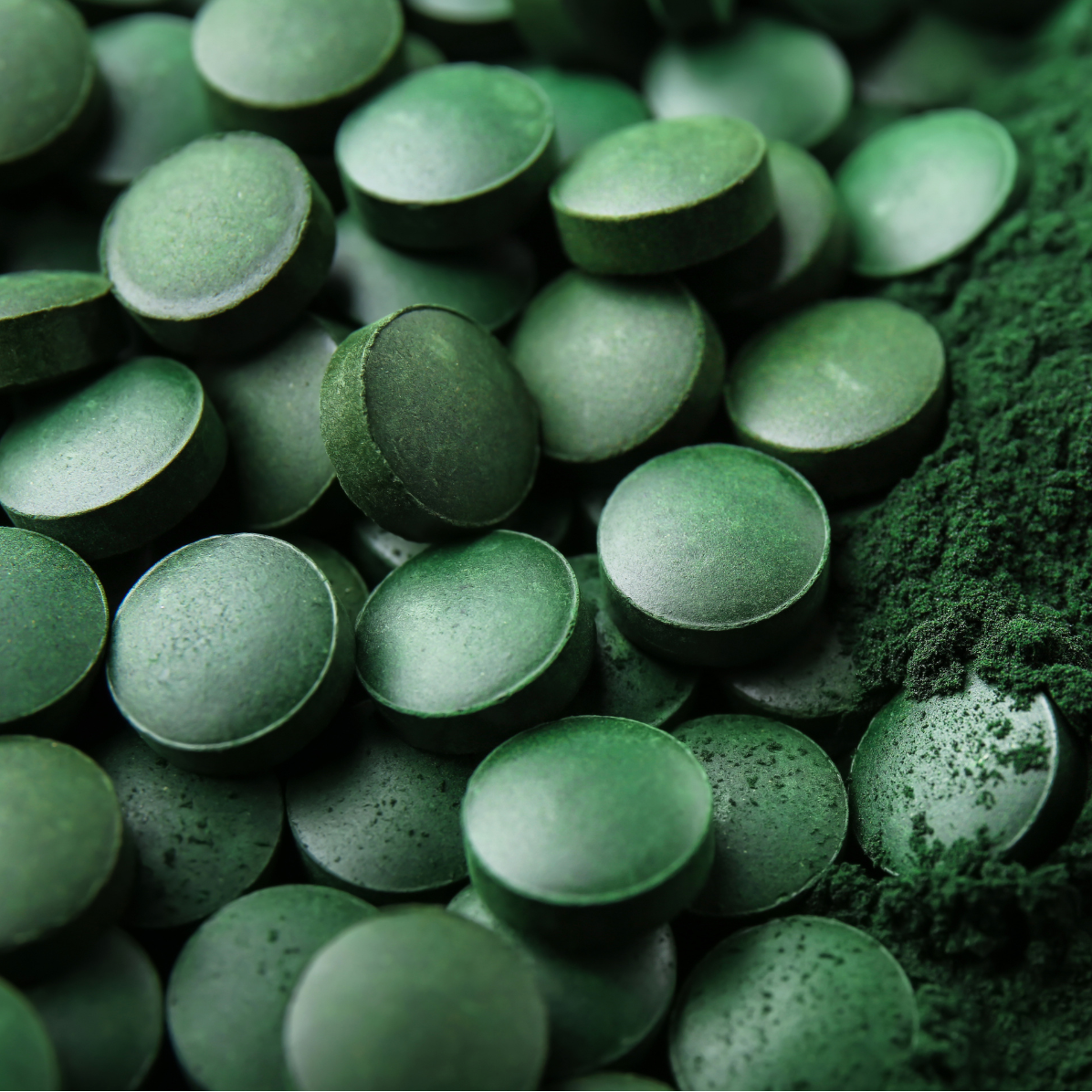 Comprimés de spiruline