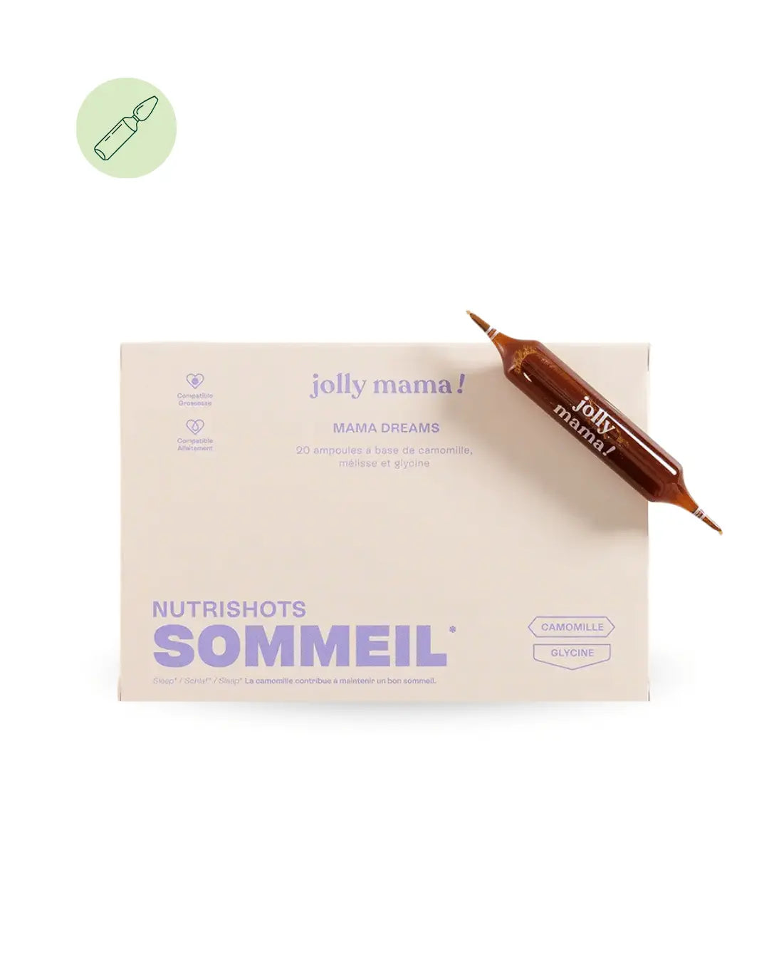 Mama dreams - nutrishots sommeil Jolly Mama