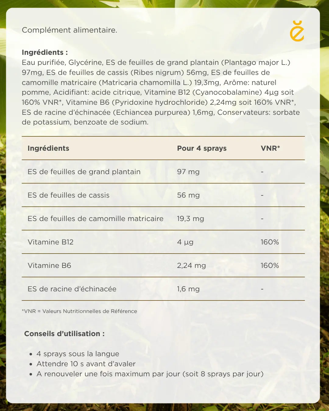 Flash Allerg' Les Bienfaits