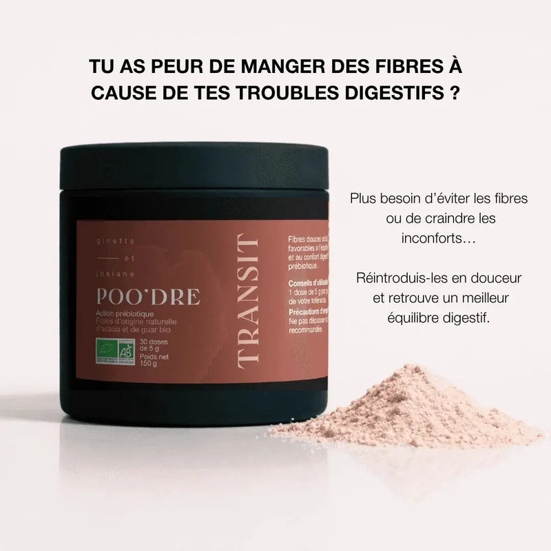 Fibres prébiotiques - POO'DRE